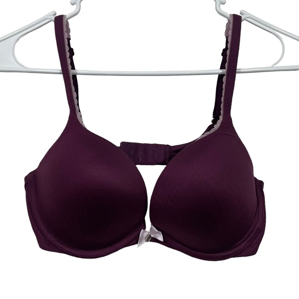 Victoria’s Secret 32D Burgundy Body By Victoria Push Up Bra